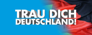 Trau Dich Deutschland - Banner der AfD Cochem-Zell